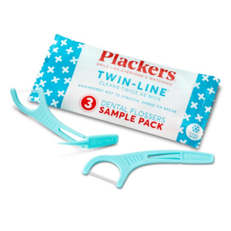 Plackers Twin-Line Flossers 144/Pack