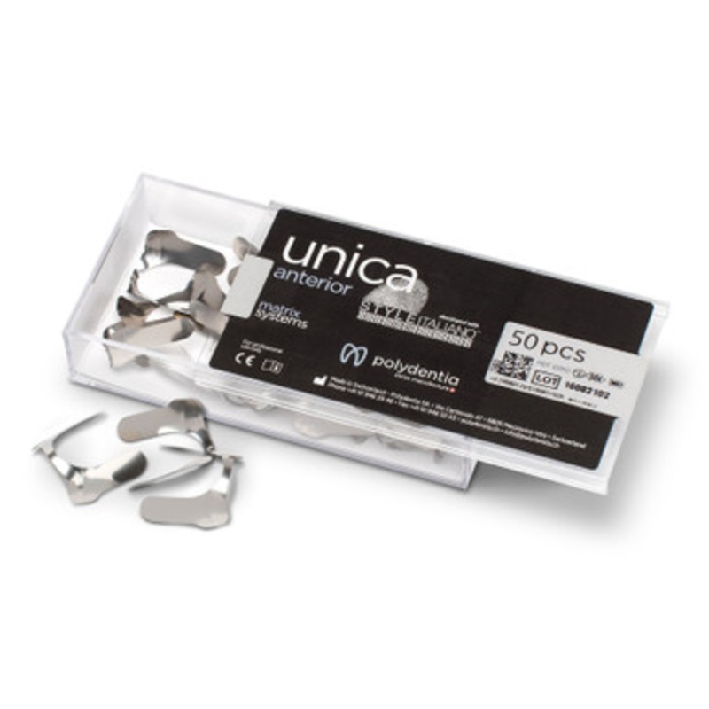 Polydentia Unica Anterior Matrices 50/Pack