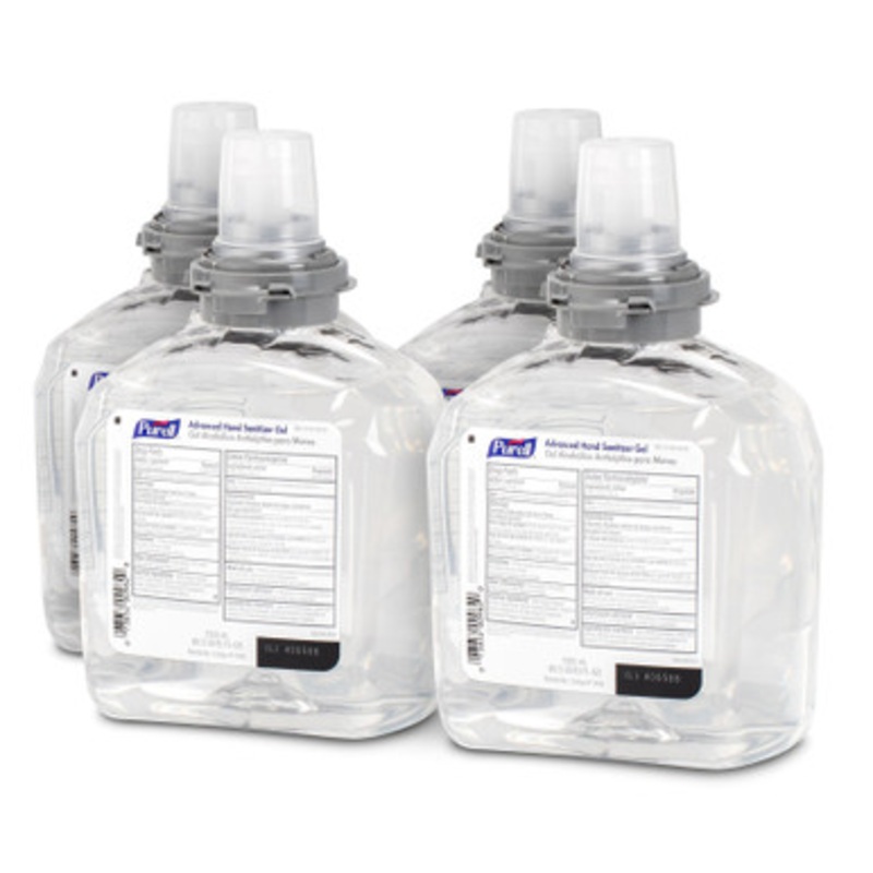 Purell TFX Gel Sanitizer Refill 4/Case