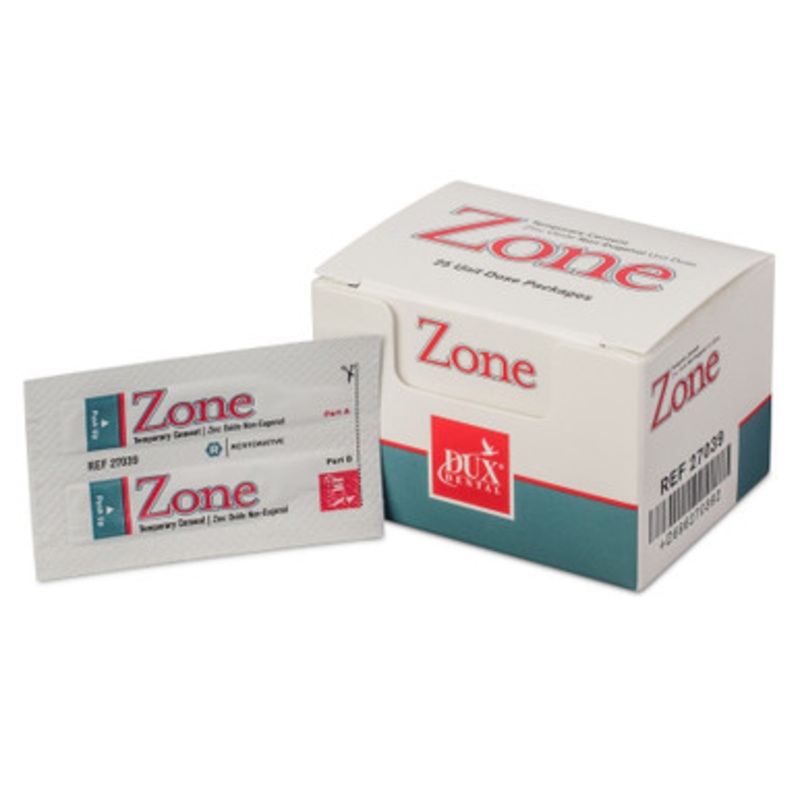 Zone Temporary Cement Unit-Dose 25/Box