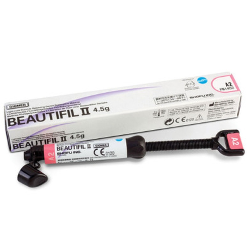 BEAUTIFIL II 4.5G Syringe|A1|A2|A2O|A3|A3.5|A3O|A4|B1|B2|B3|Bleach White|C2|C3|Incisal