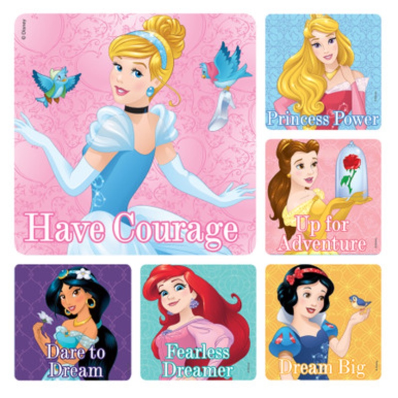 Disney Princess Stickers 100/Pack