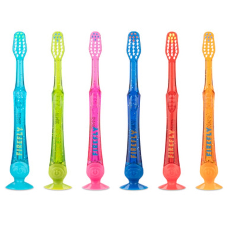 Firefly Suction Cup Child Toothbrushes 48/Box