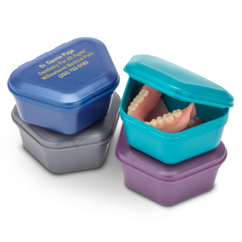 Zirc Personalized Denture Boxes 12/Pack