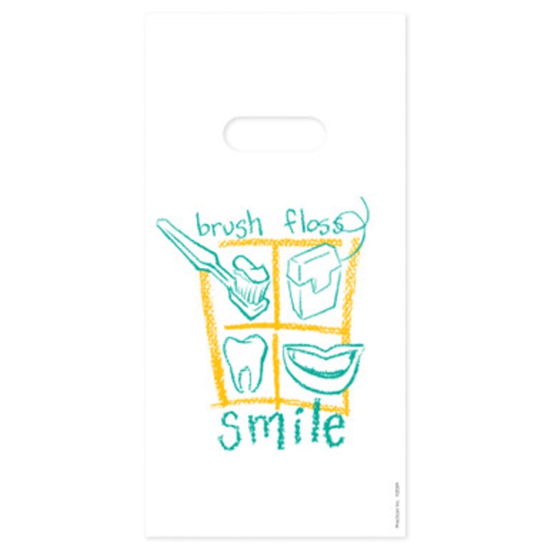 6 X 12 Brush Floss B Bags 100/Pack