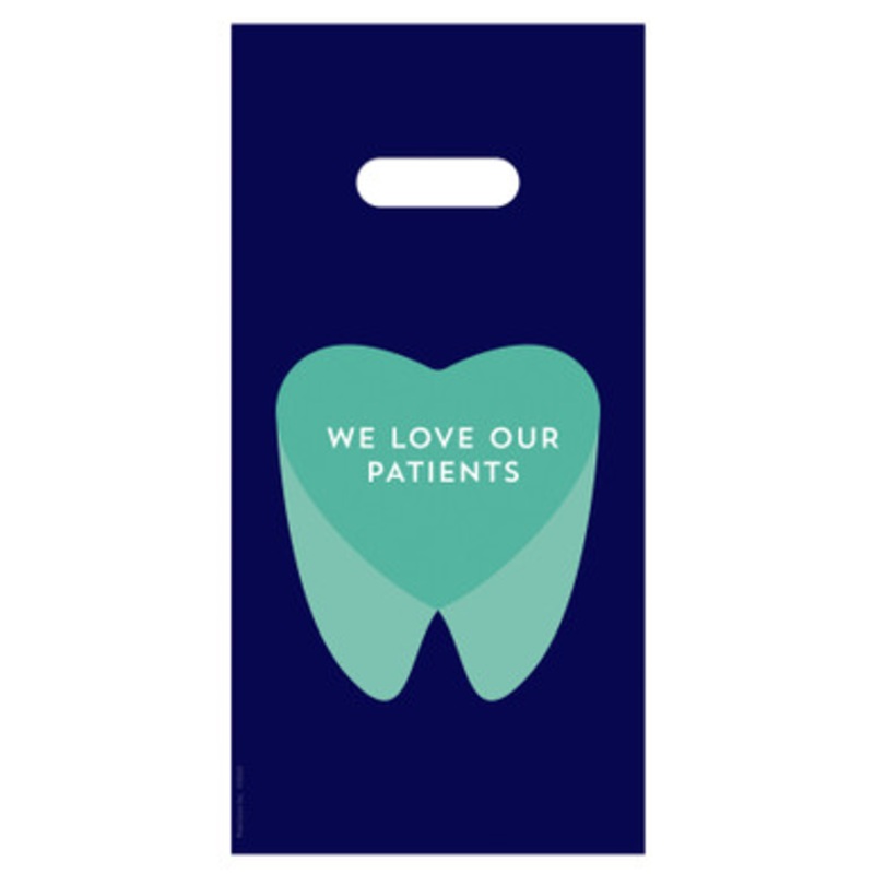 6 x 12 We Love Our Patients Bags 100/Pack