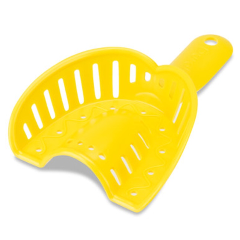 DuraLock Plus Large (Yellow) Upper Impression Trays 50/Pack