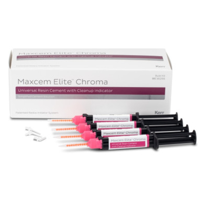 Kerr Maxcem Elite Chroma Universal Resin Cement Bulk Kit