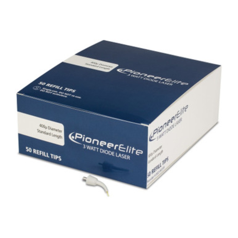 Pioneer Elite Diode Laser 400 Micron Tips Standard 50/Box