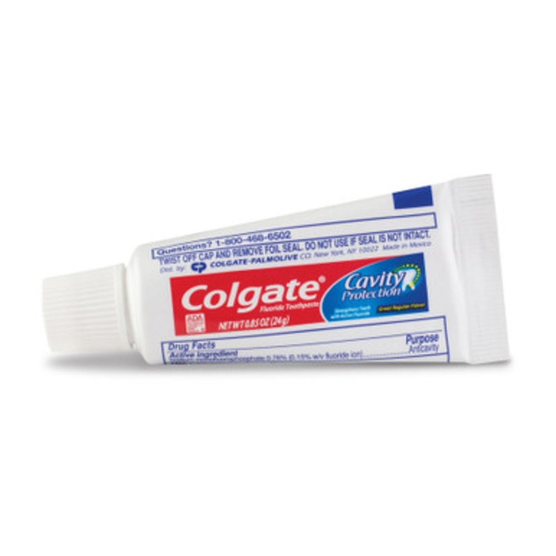 Travel-Size Colgate Toothpaste Bulk 240/Case