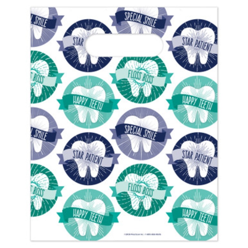 8 x 10 Molar Circles Scatter Print Bags 100/Pack