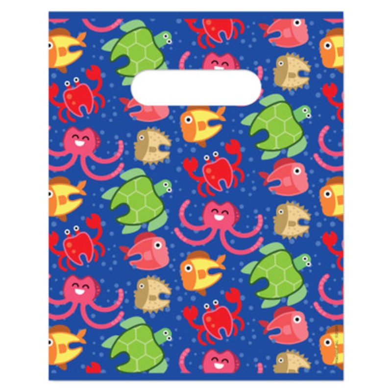 8 x 10 Molar Ocean Friends Scatter Print Bags 100/Pack