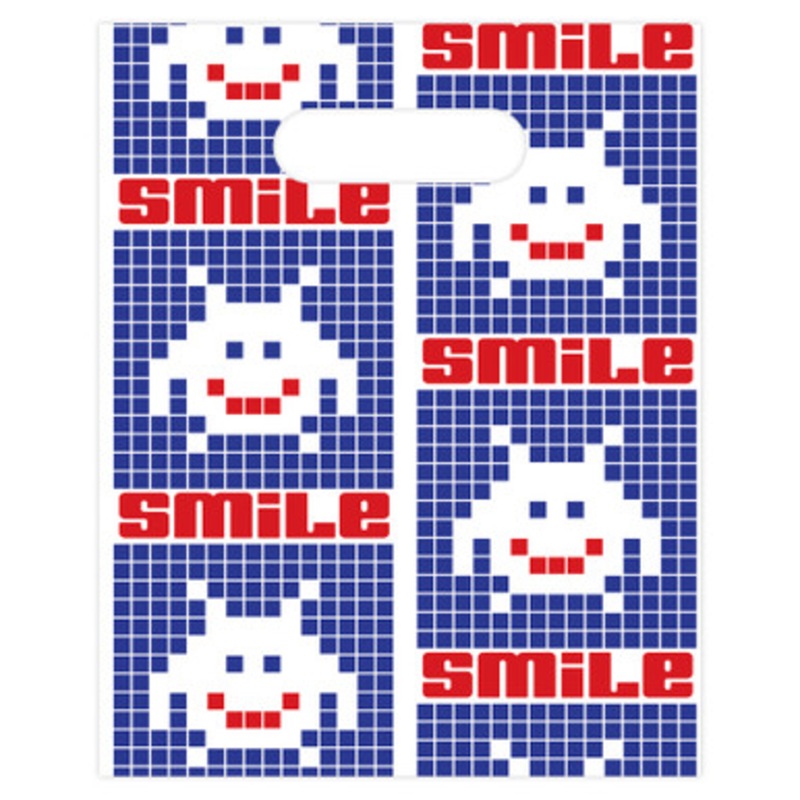 8 x 10 Smile Invaders Scatter Print Bags – Bulk 100/Pack