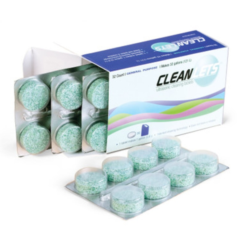 Cleanlets Ultrasonic Cleaning Tablets 32/Box