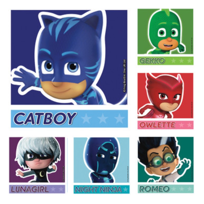 PJ Masks Stickers 100/Pack