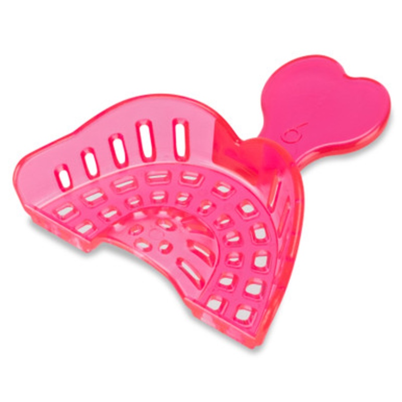 UNiPACK Color-Brite Anterior Upper Impression Trays 12/Pack