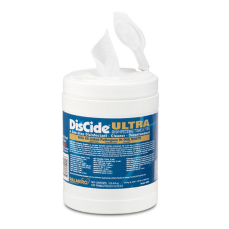 DisCide Ultra Towelettes 160/Canister
