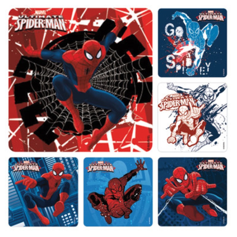 Ultimate Spider-Man Stickers 100/Pack