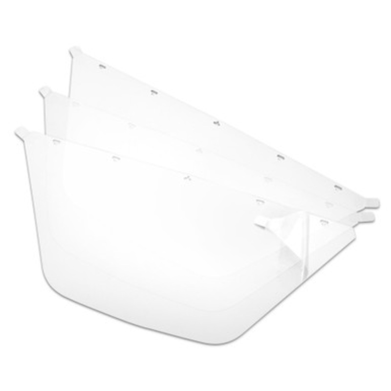 Dental Visor Replacement Shields 3/Pack