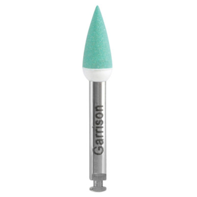 eZr Green Medium Grit Large Point Polisher (For Smoothing) 5/Pack