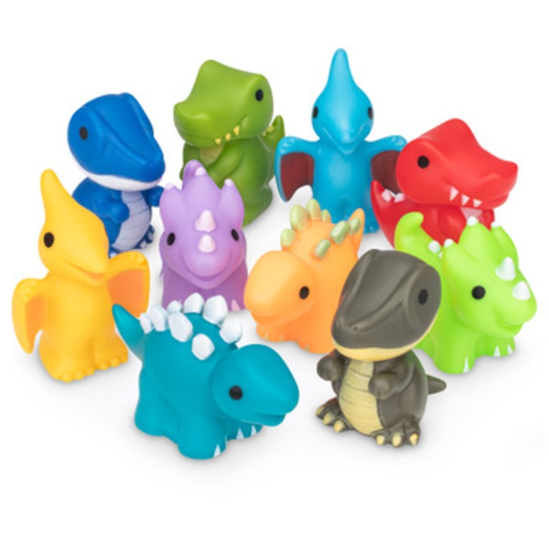 Rubber Dinosaurs 50/Pack
