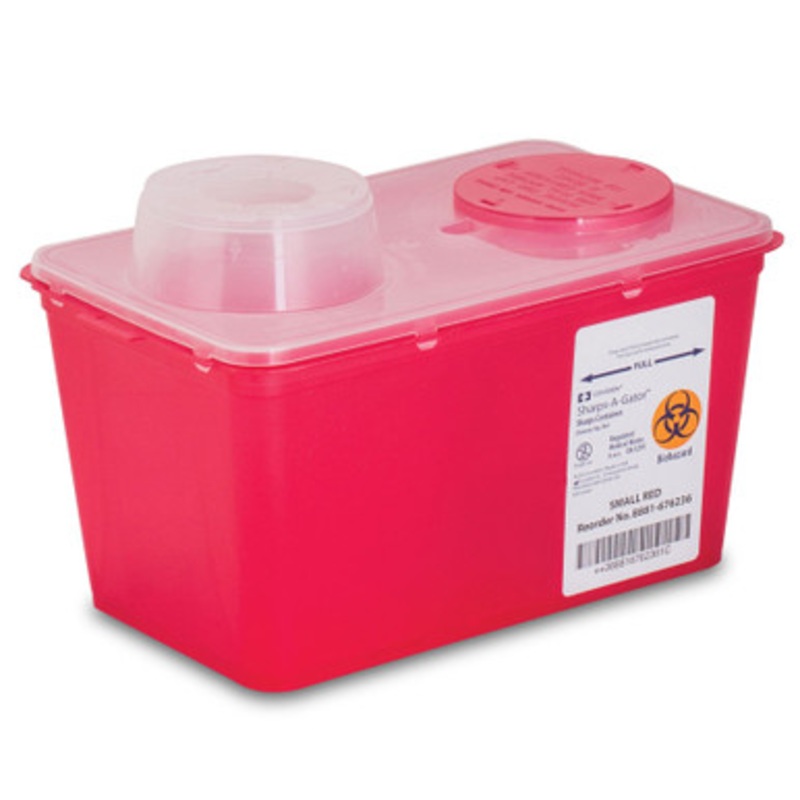 Sharps-A-Gator 4-Quart 4/Pack