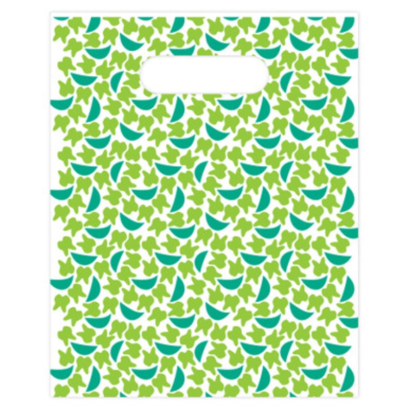 8 x 10 Tooth ‘n’ Grins Scatter Print Bags 100/Pack