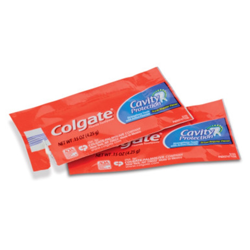 Colgate Toothpaste 0.15 oz. Sachet Bulk 1000/Case