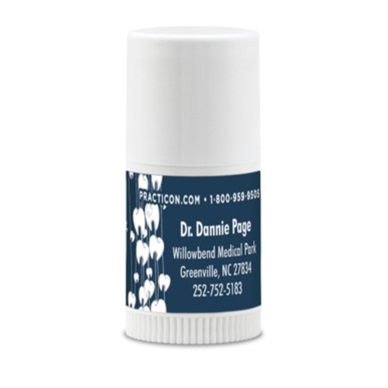 Personalized Flossing Molars Mini Lip Balms 250/Case