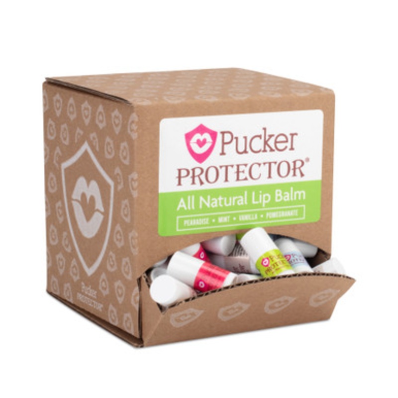 Pucker Protector All Natural Lip Balms 120/Box
