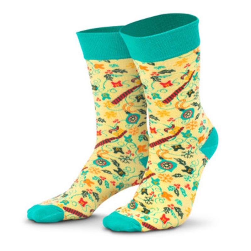 Toothbrush Holiday Dental Socks 1/Pair