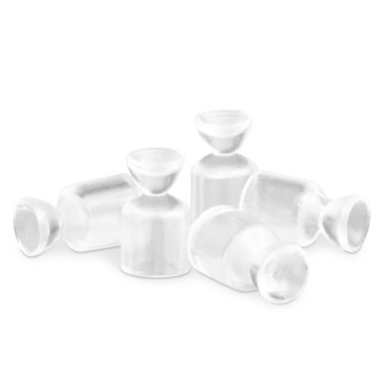 VAC-TAK Small 3MM Light Guide Suction Tips Refill 45/Pack
