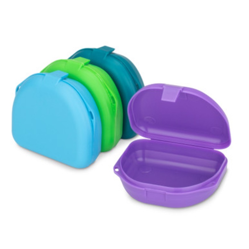 Zirc Assorted Retainer Cases 1-Inch Deep 12/Pack