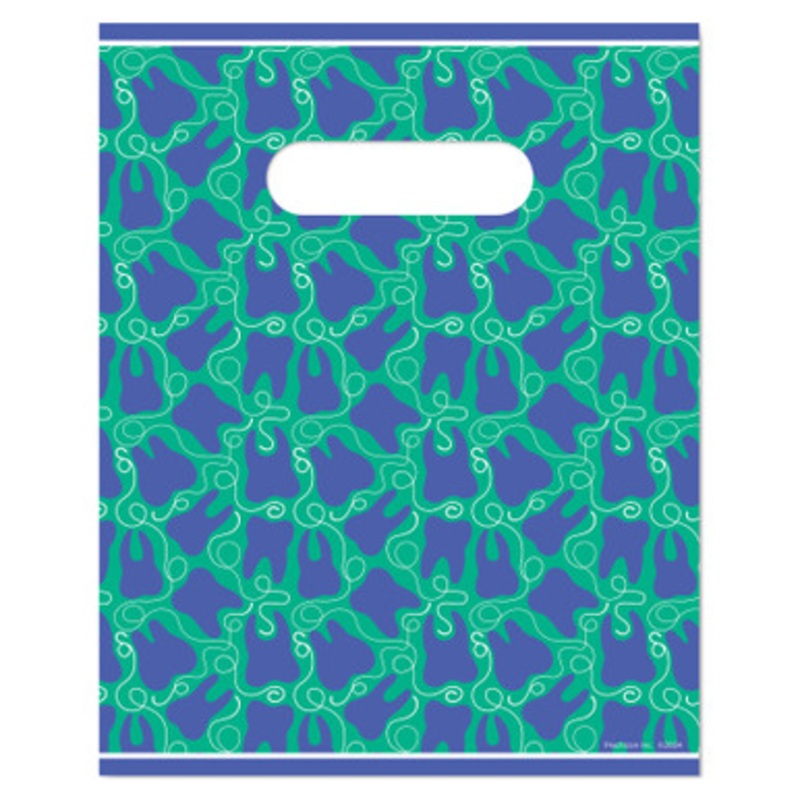 8 x 10 Flossy Molars Scatter Print Bags 100/Pack
