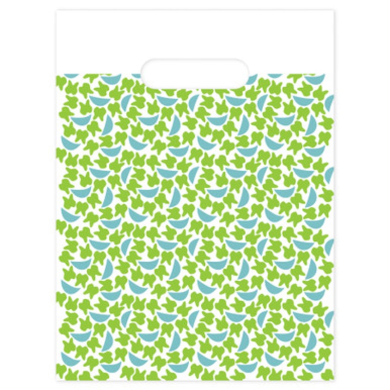 9 x 12 Tooth ‘n’ Grins Scatter Print Bags 100/Pack