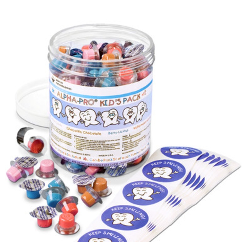 Alpha-Pro Kids Pack Prophy Paste 200/Pack