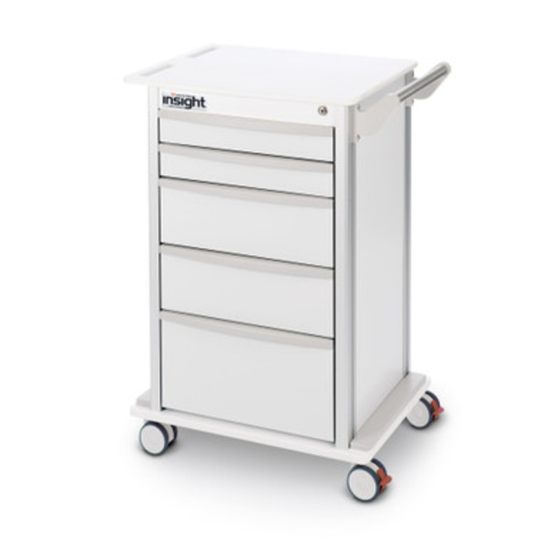 Insight Storage Cart with 3 Casters