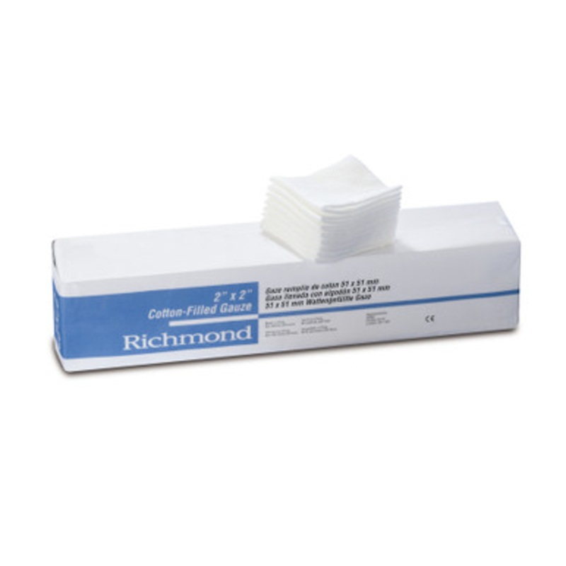 Richmond Dental 2 X 2 Non-Woven Poly/Rayon Sponges 5000/Pack
