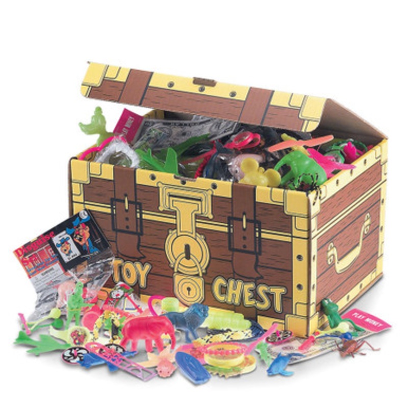 Toy Treasure Chest 200/Pack