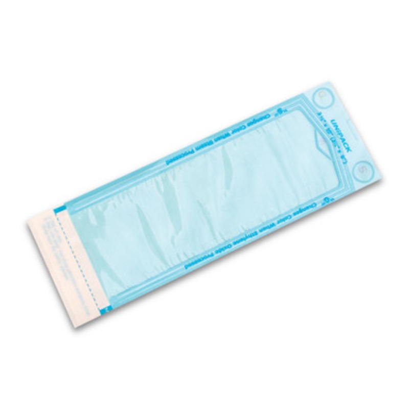 UNiPACK Self-Sealing Sterilization 3-1/2 x 10 Pouches 1000/Box