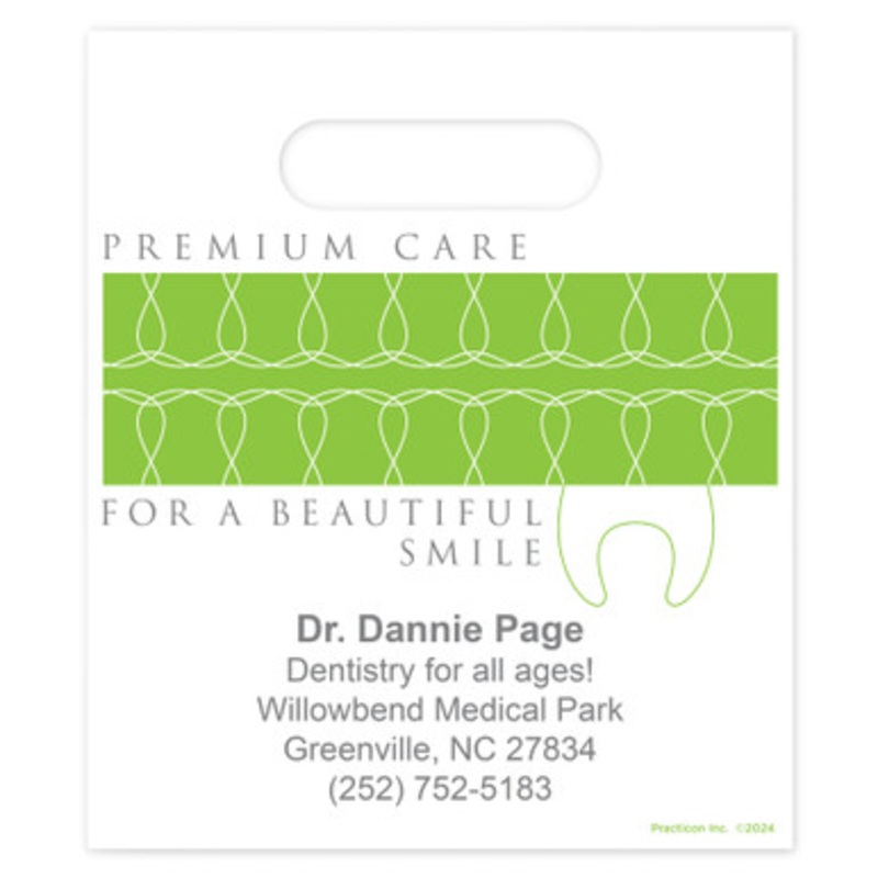 7  x 9 Premium Care Personalized Bags 500/Pack