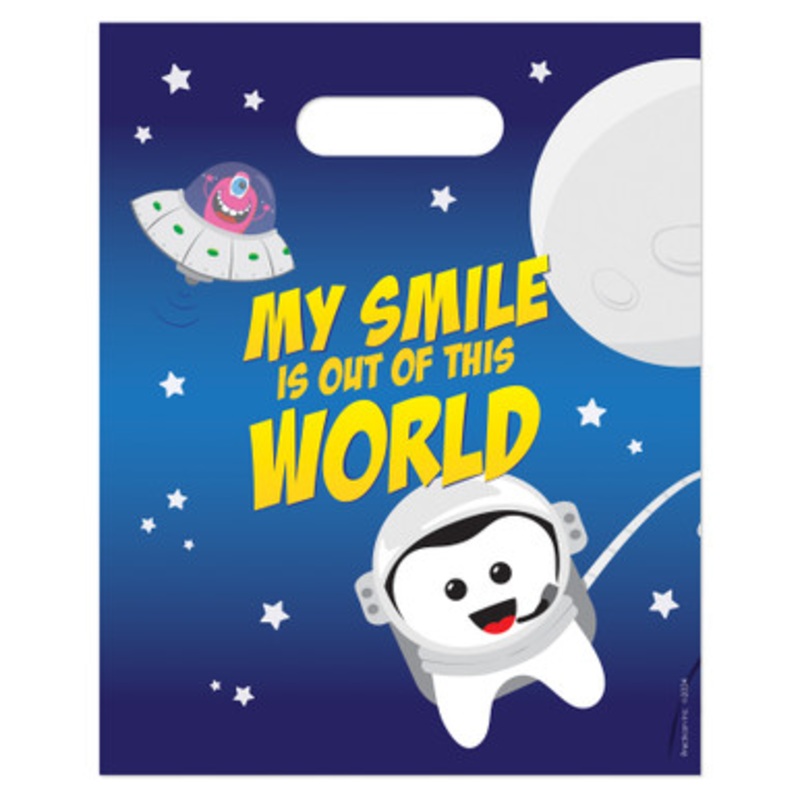 8 x 10 Tootie in Space Bags 100/Pack
