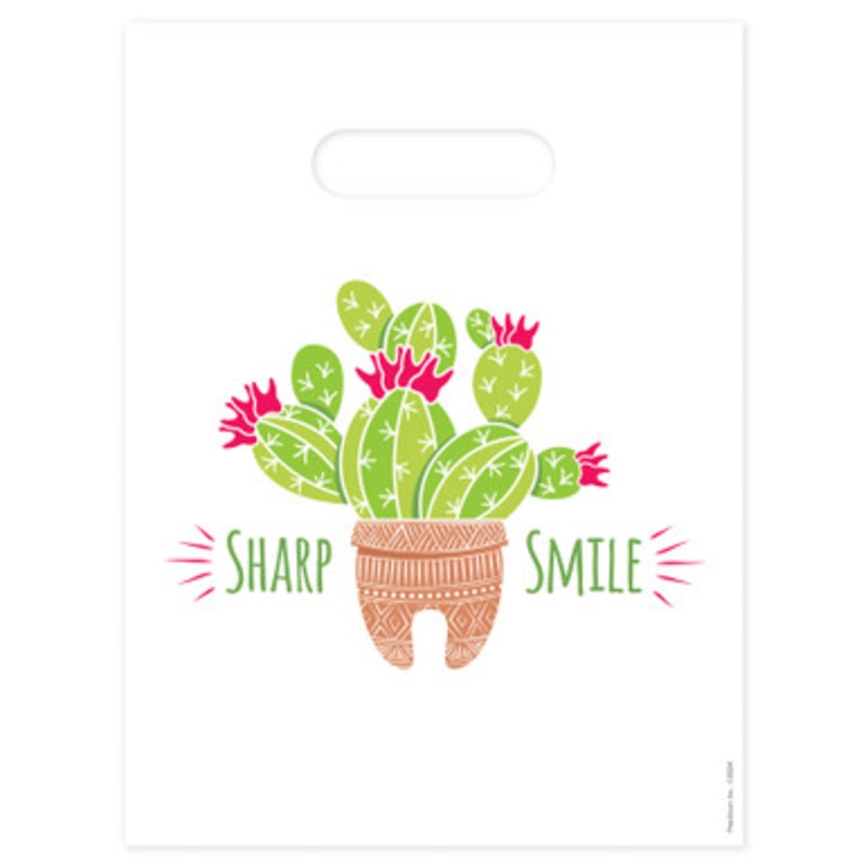 9 x 12 Sharp Smile Bags 100/Pack