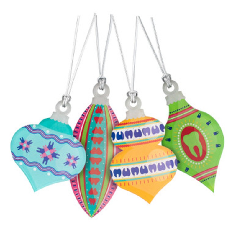 Acrylic Dental Ornament Set 4/Pack