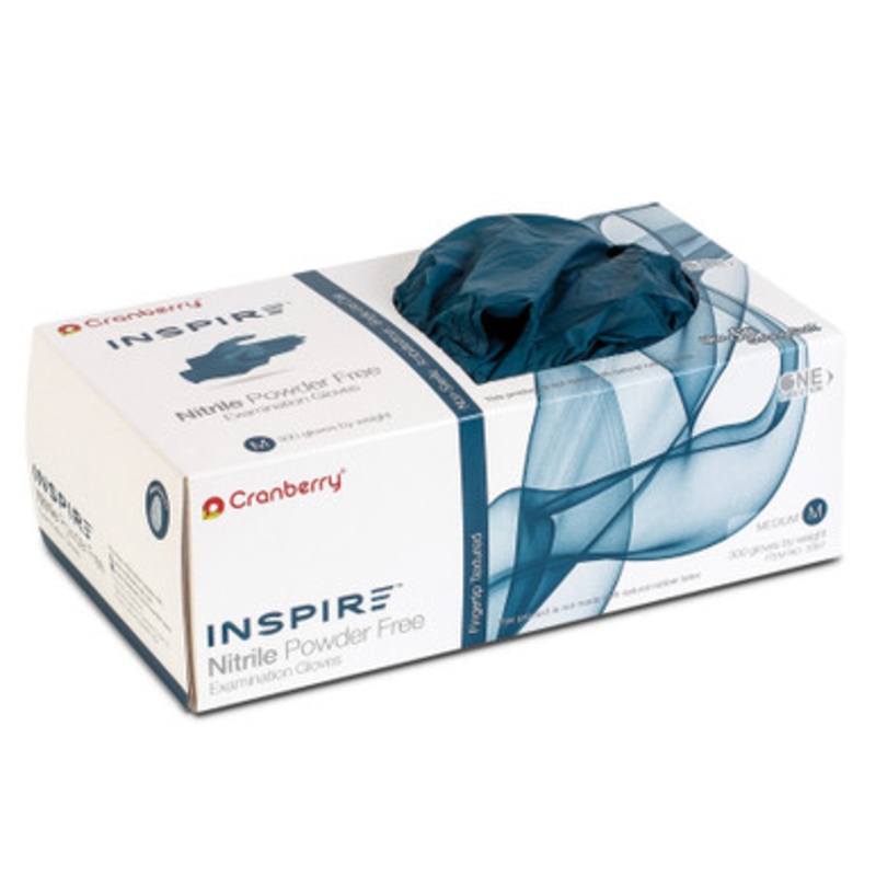 Cranberry Inspire Nitrile Exam Gloves 300/Box