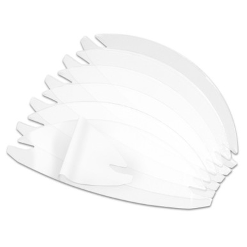 Dental Visor Replacement Mini-Shields 6/Pack
