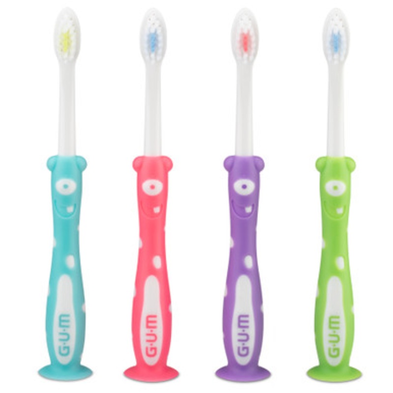 GUM Kids Monsterz Child Toothbrushes 12/Pack