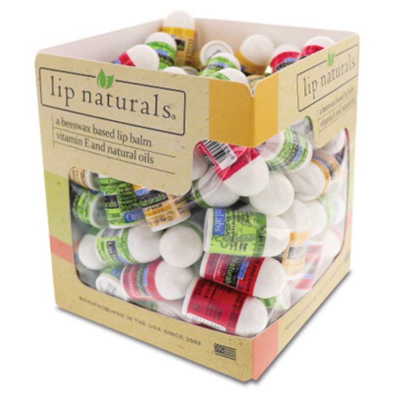 Lip Naturals Mini Lip Balms 100/Box
