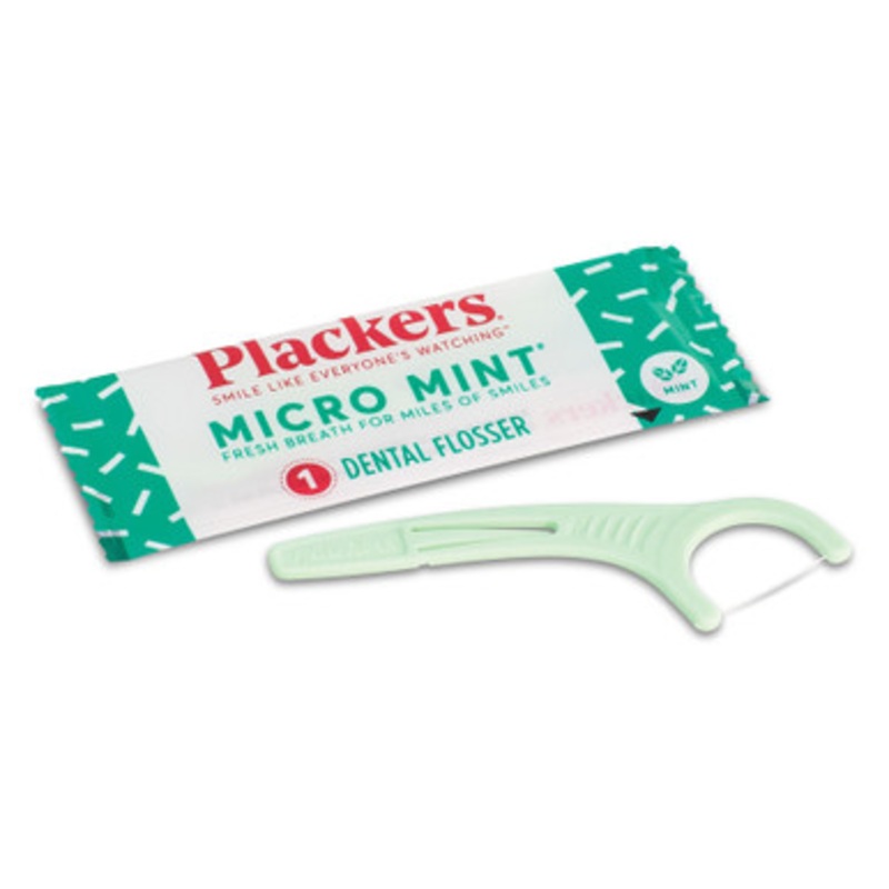 Plackers Micro Mint Flosser Singles 500/Pack