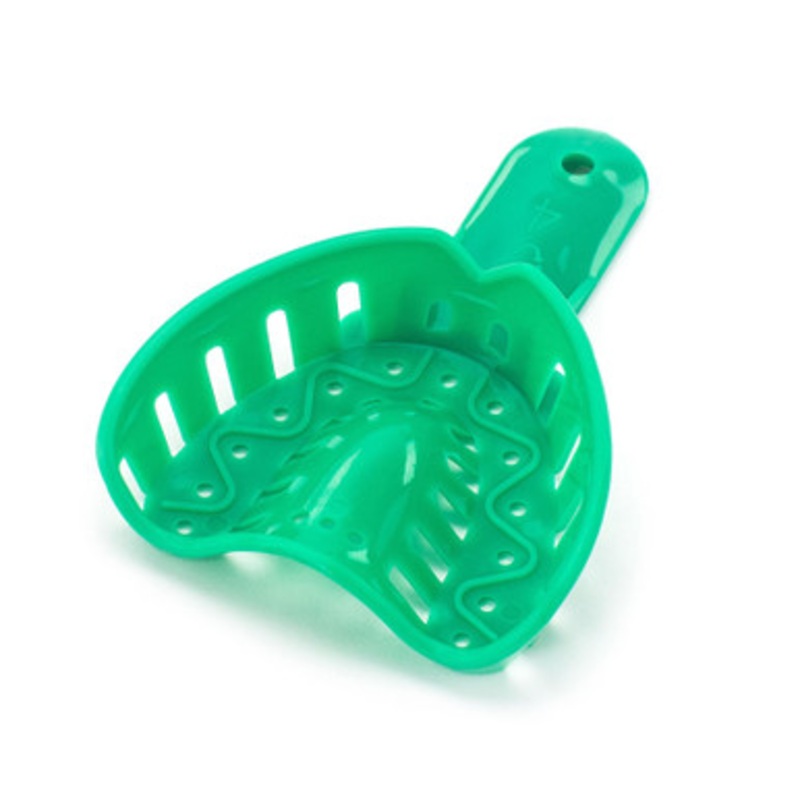 Redi-Lock Impression Trays Small Upper Green 50/Pack